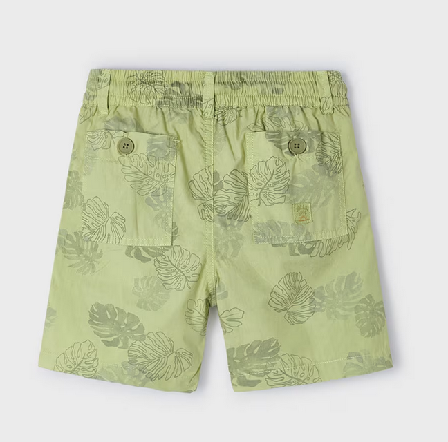 Mayoral 3273 92 Printed shorts Iguana Green