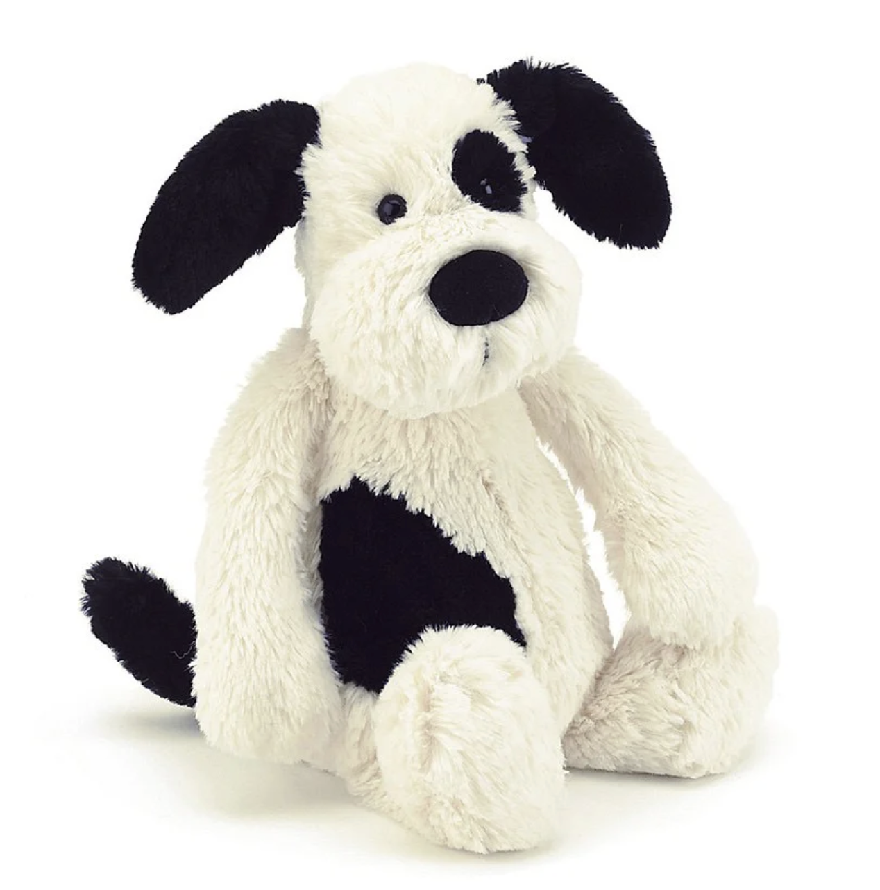 Jellycat Bashful Black & Cream Puppy Original (medium) BAS3BCP