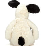 Jellycat Bashful Black & Cream Puppy Original (MED) BAS3BCP