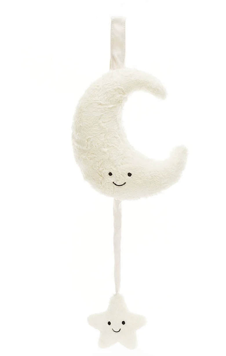 Jellycat Amuseables Moon Musical Pull MP4MOON