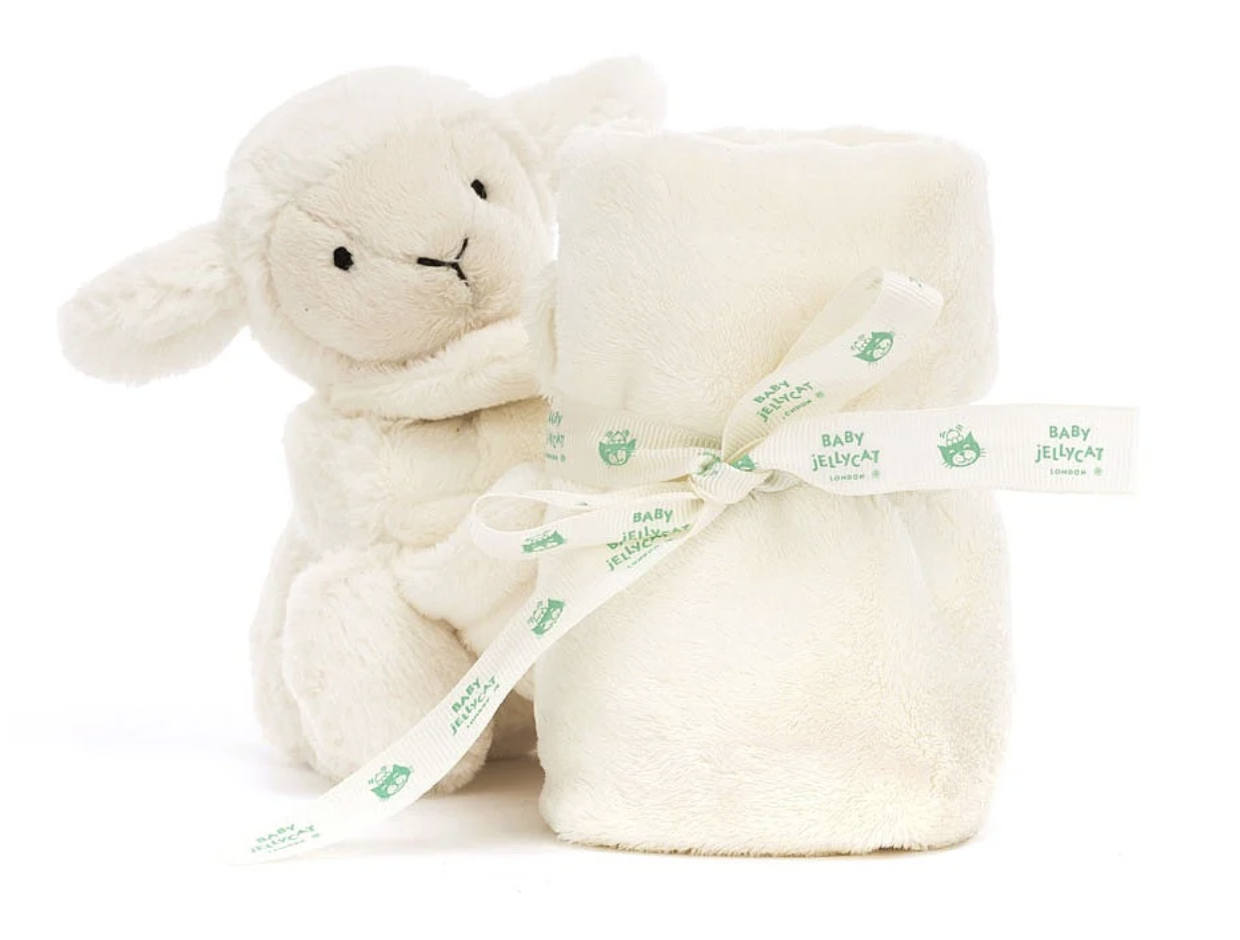 Jellycat Bashful Lamb Soother STH4LAM