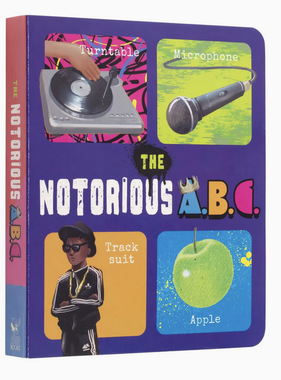 Laughing Elephant Books The Notorious A.B.C.-Children's Board Book