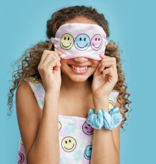 Iscream Happy Check Eye Mask And Scrunchie Set 880-468