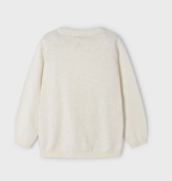 Mayoral 3356 28 Linen cotton sweater Milk