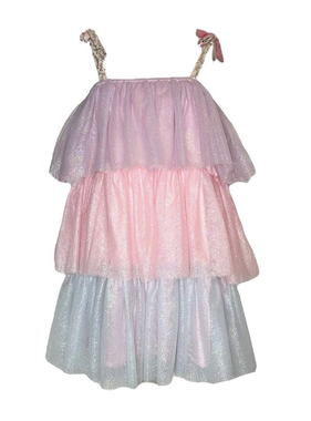 Lola and The Boys Sparkle Ombre Dress (Sparkle-Ombre-Dress)