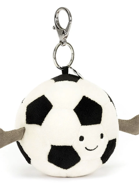 Jellycat Amuseables Sports Soccer Bag Charm AS4UKFBC