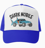 Grom Squad Shark Mobile Trucker Hat Royal/White