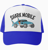 Shark Mobile Trucker Hat Royal/White