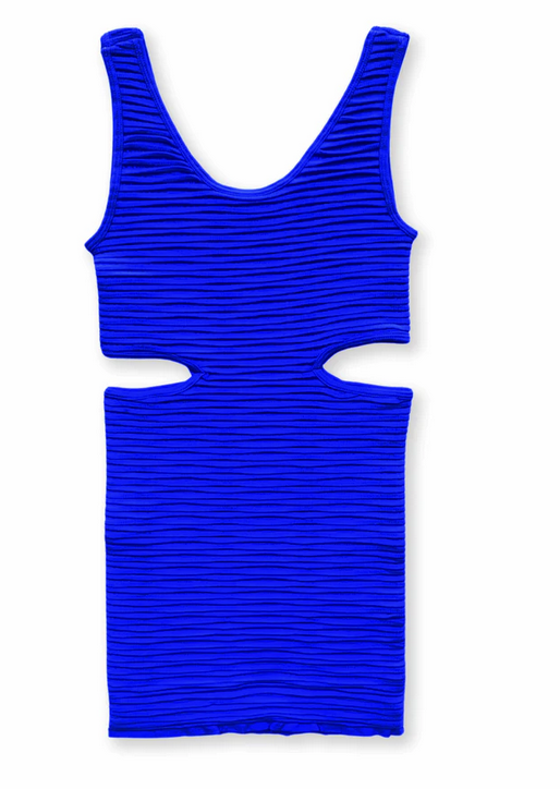 KatieJ NYC Shayla Dress-Shocking Blue