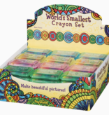 Toysmith 2-1/2" Mini Crayon Set, Travel Size