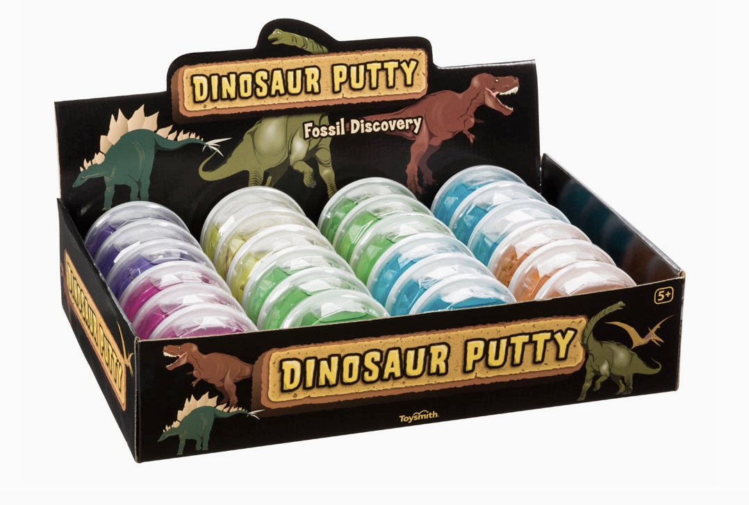 Toysmith Dinosaur Fossil Putty, Reusable