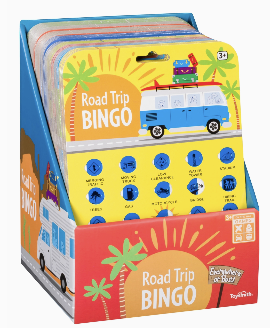 Toysmith Road Trip Bingo, Travel Game