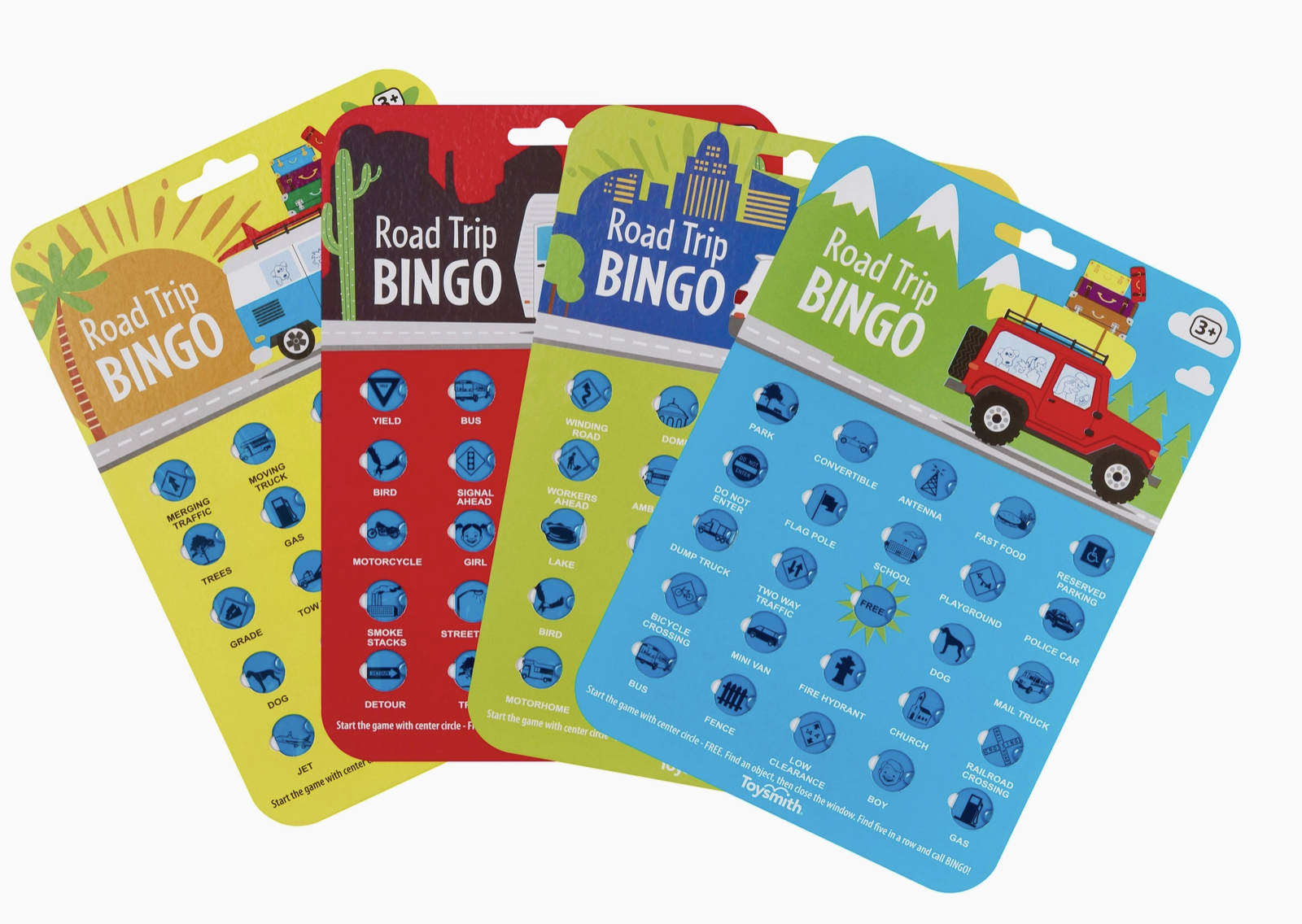 Toysmith Road Trip Bingo, Travel Game