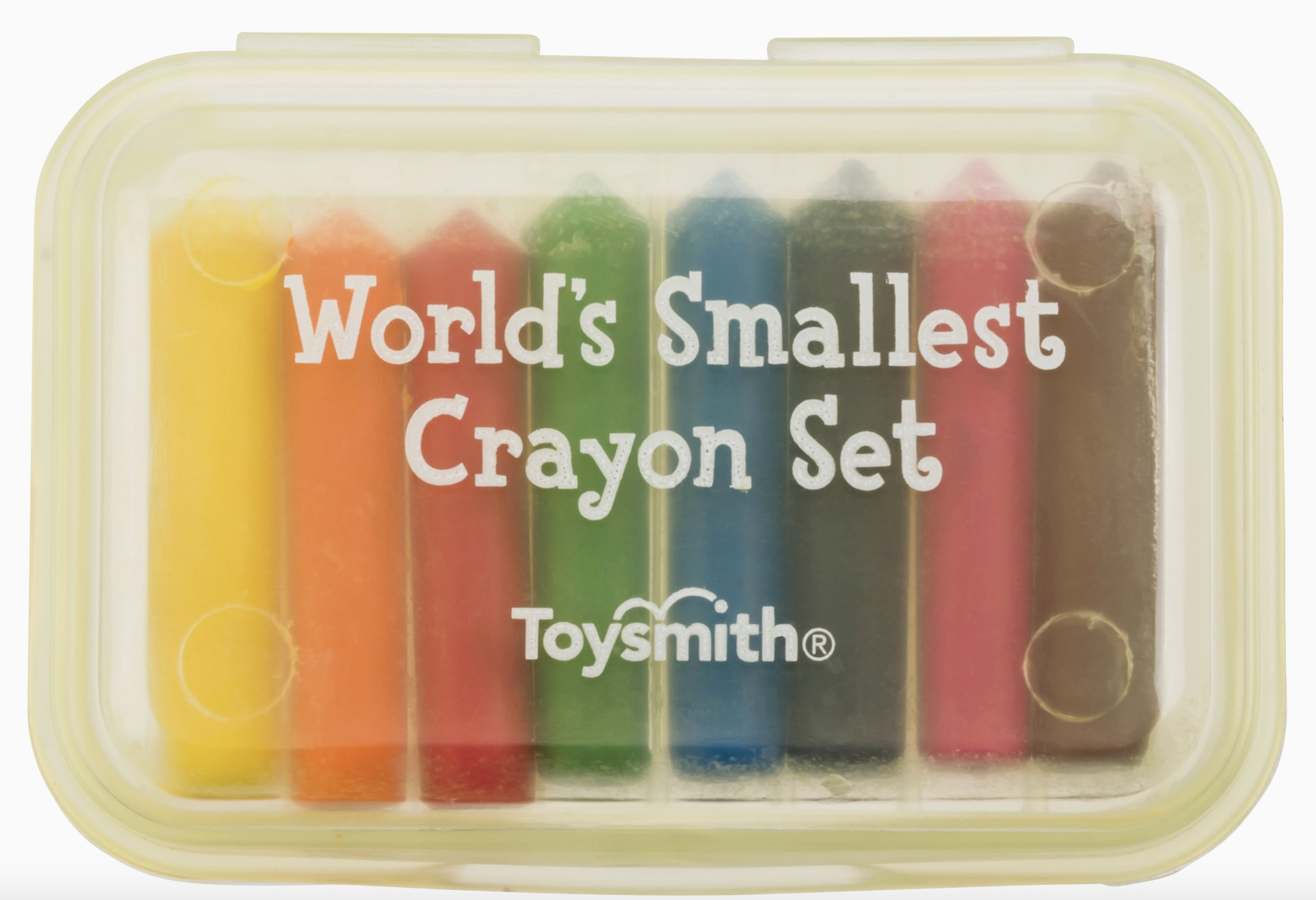 Toysmith 2-1/2" Mini Crayon Set, Travel Size