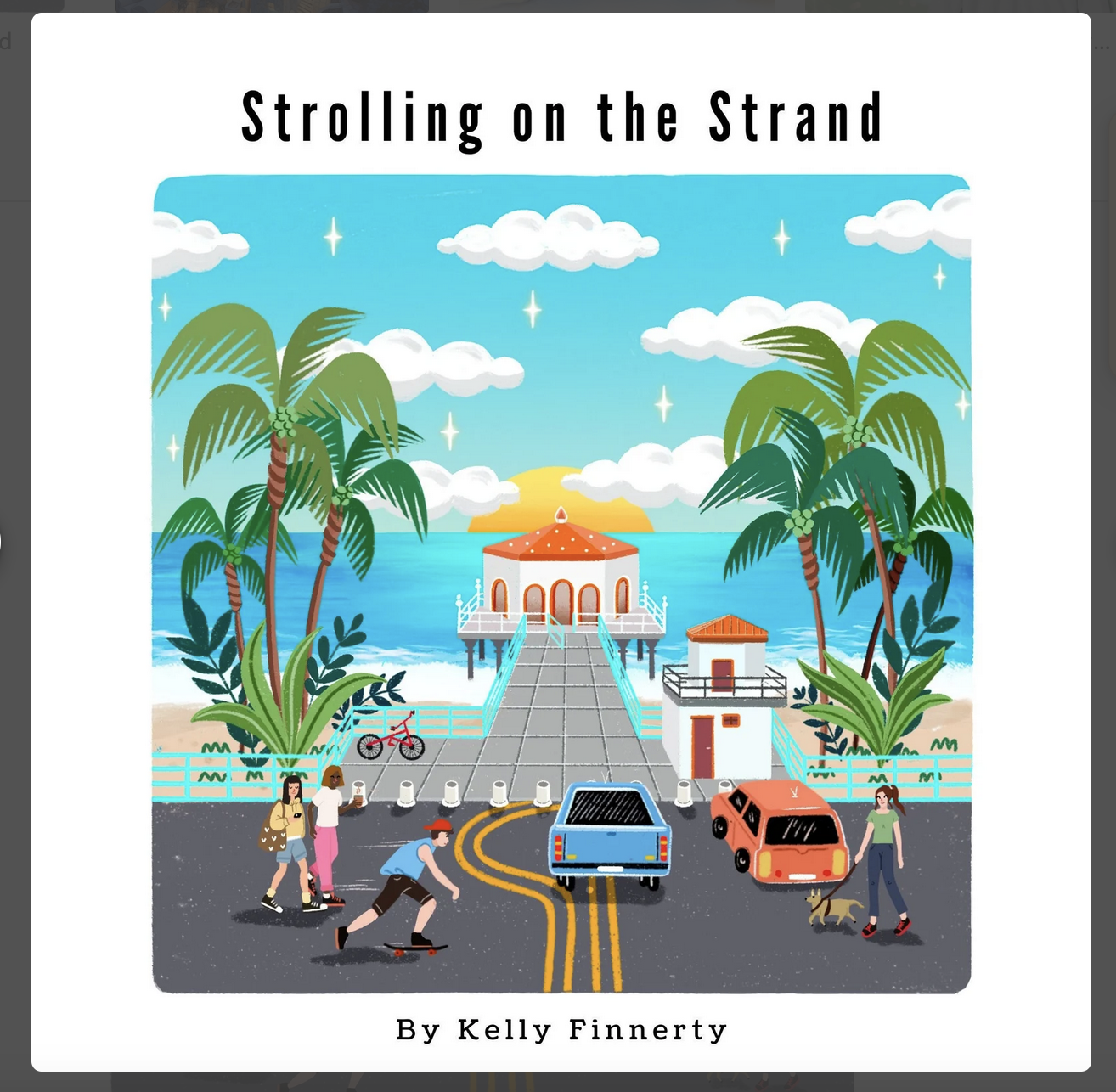 Kelly Finnerty Book: Strolling the Strand