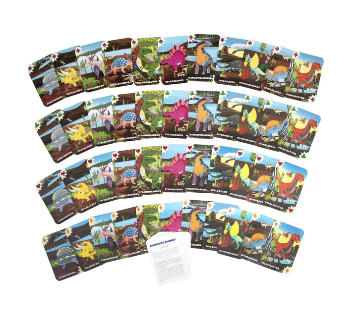 Dinosaur Rummy Playing Cards