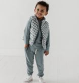 Baby Sprouts Puffer Vest-Checker Storm