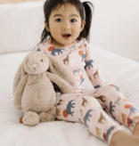 Kickee Pants L/S Pajama Set-Baby Rose Just So Animals