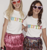 Lola and The Boys Crystal SWIFTIE T-shirt-MULTI