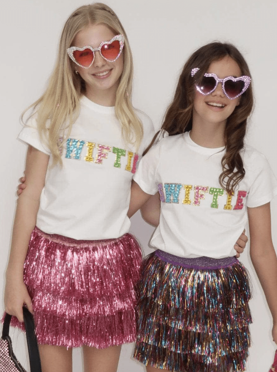 Lola and The Boys Crystal SWIFTIE T-shirt-MULTI