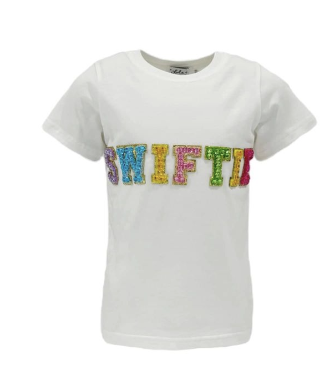 Lola and The Boys Crystal SWIFTIE T-shirt-MULTI