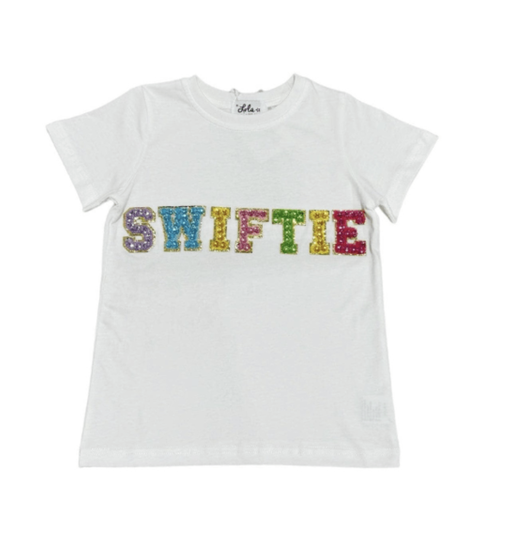 Lola and The Boys Crystal SWIFTIE T-shirt-MULTI