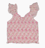 Flowers By Zoe TOP EYELET  UBRT3-C -E4019