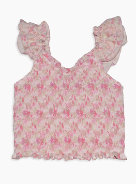 Flowers By Zoe TOP EYELET  UBRT3-C -E4019 LAST ONE SIZE 10/12