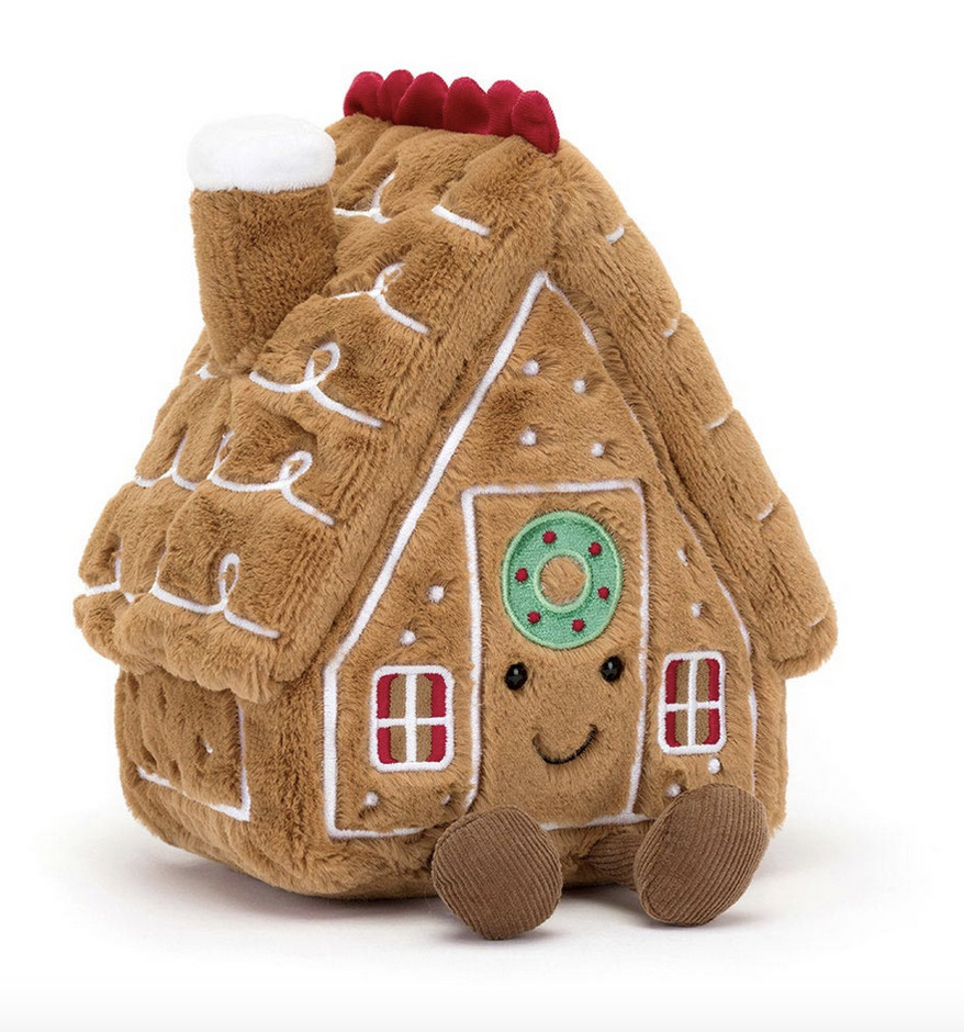 Jellycat Amuseables Gingerbread House A2GHO