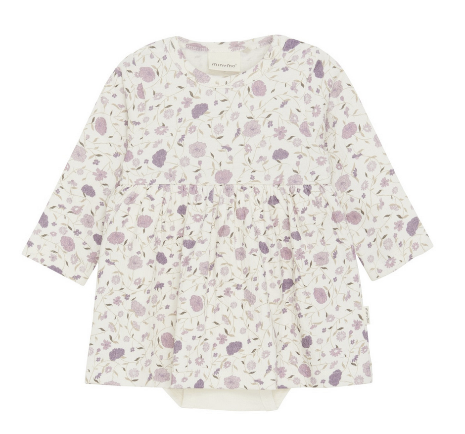 Minymo 113653 Floral Onesie