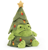 Jellycat Christmas Tree Ricky Rain Frog