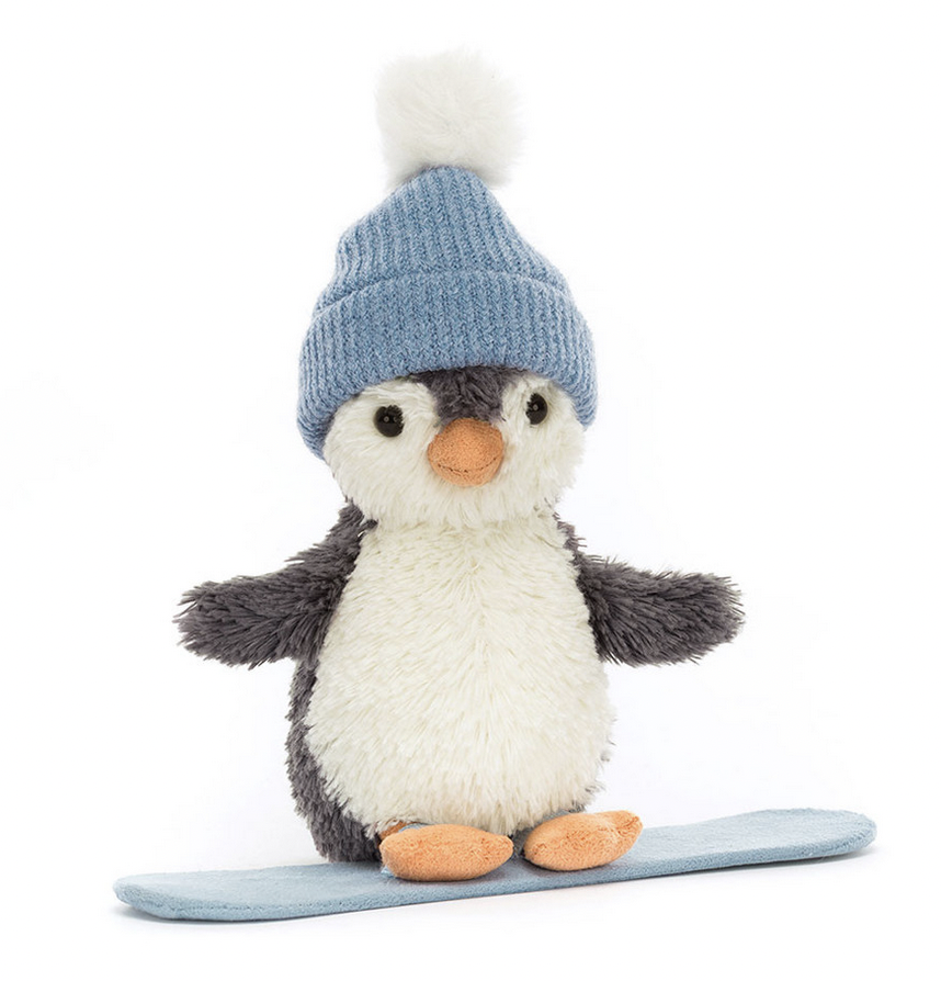 Jellycat Peanut Penguin Snowboarding Small PNS3SB