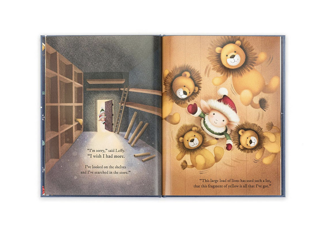 Jellycat Eldo Elf and the Patchwork Bashful Bunny Book BK4ELD