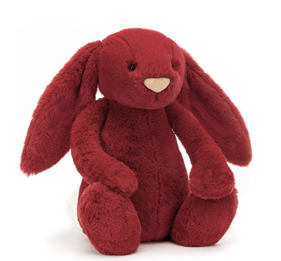 Jellycat Bashful Luxe Bunny Scarlett Big BAH2SCA