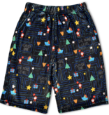Iscream Game On Santa! Plush Board Shorts 820-3208