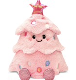 Iscream Glitter Pink Christmas Tree Plush 780-4443
