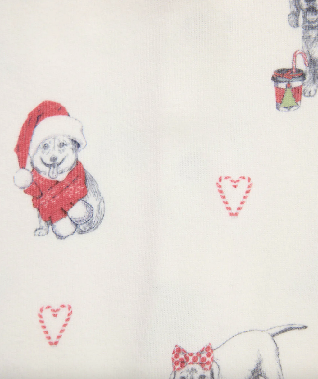 P.J. Salvage romper candycane lane