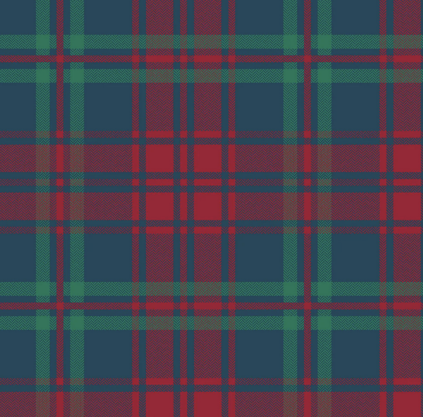 Kickee Pants Long Sleeve Polo Peacock Plaid