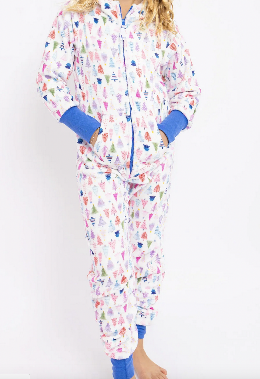 Preppy Goose Plush Onesie - Christmas