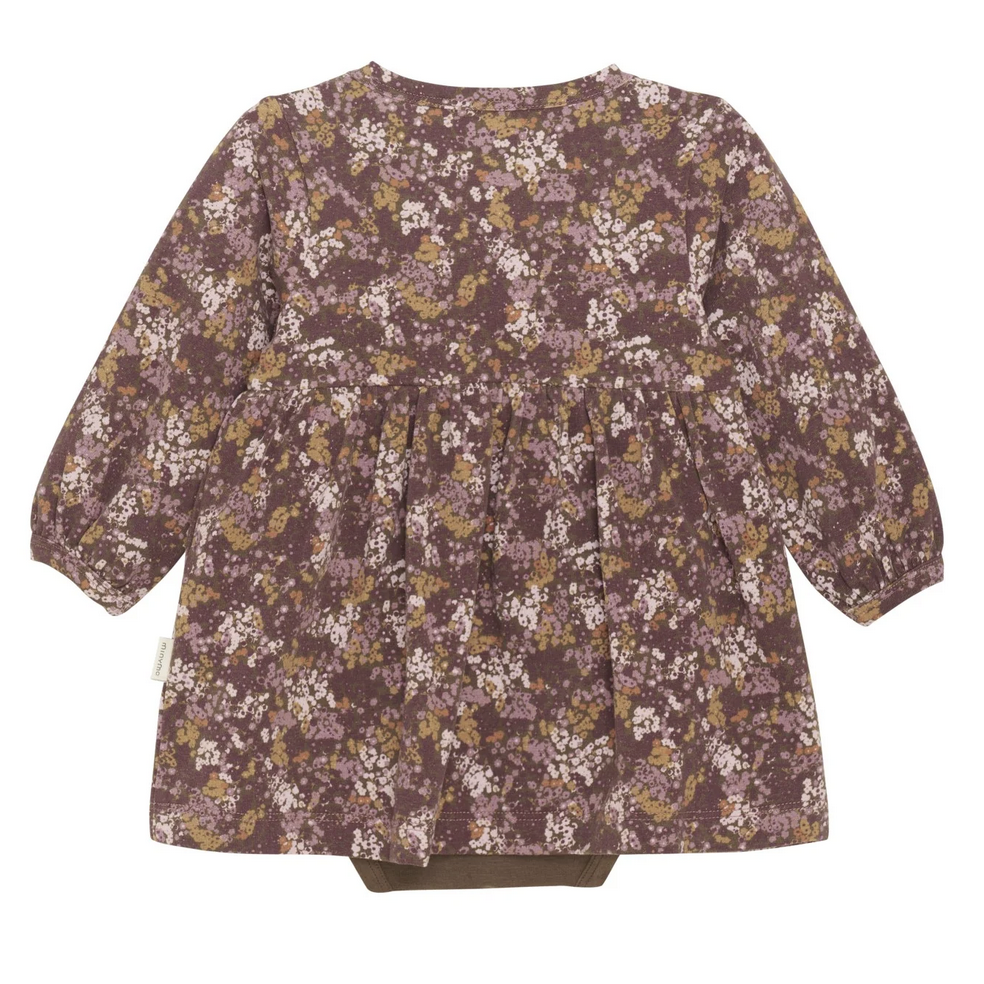 Minymo Dress LS AOP 113725-Carafe Floral