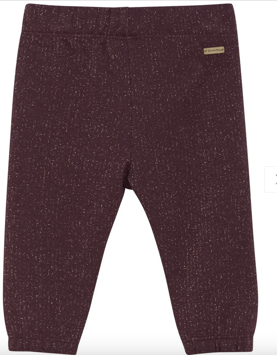 Minymo 123741 Sweat Pants Tawny Port