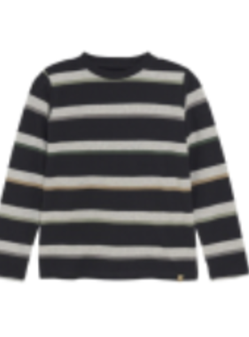 Minymo L/S Tee 133704 Stripe Navy