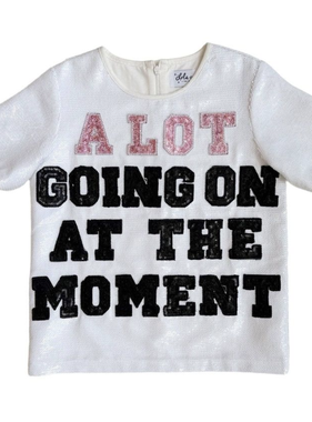 Lola and The Boys A Lot Going On Sequin T-shirt