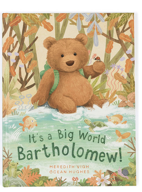 Jellycat It's a Big World Bartholomew Book BK4BAR