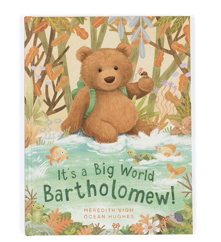 Jellycat It's a Big World Bartholomew Book BK4BAR