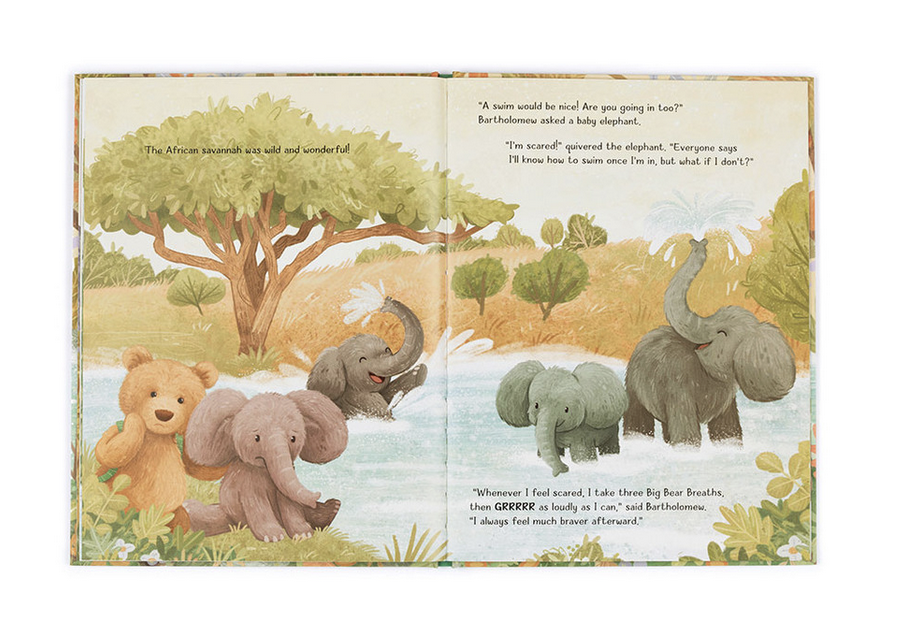 Jellycat It's a Big World Bartholomew Book BK4BAR