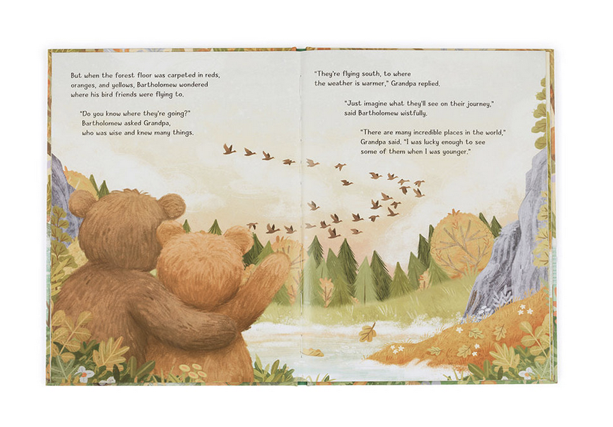 Jellycat It's a Big World Bartholomew Book BK4BAR