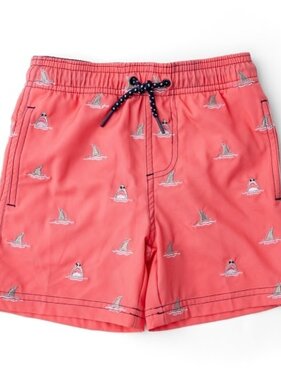 Shade Critters boys trunks-h2o & emb-sharkbite
