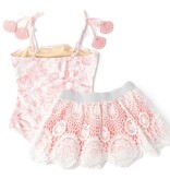 Shade Critters 1pc & skirt - seaside toile