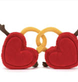Jellycat Amuseables Val & Tina Love Locks A4LLO